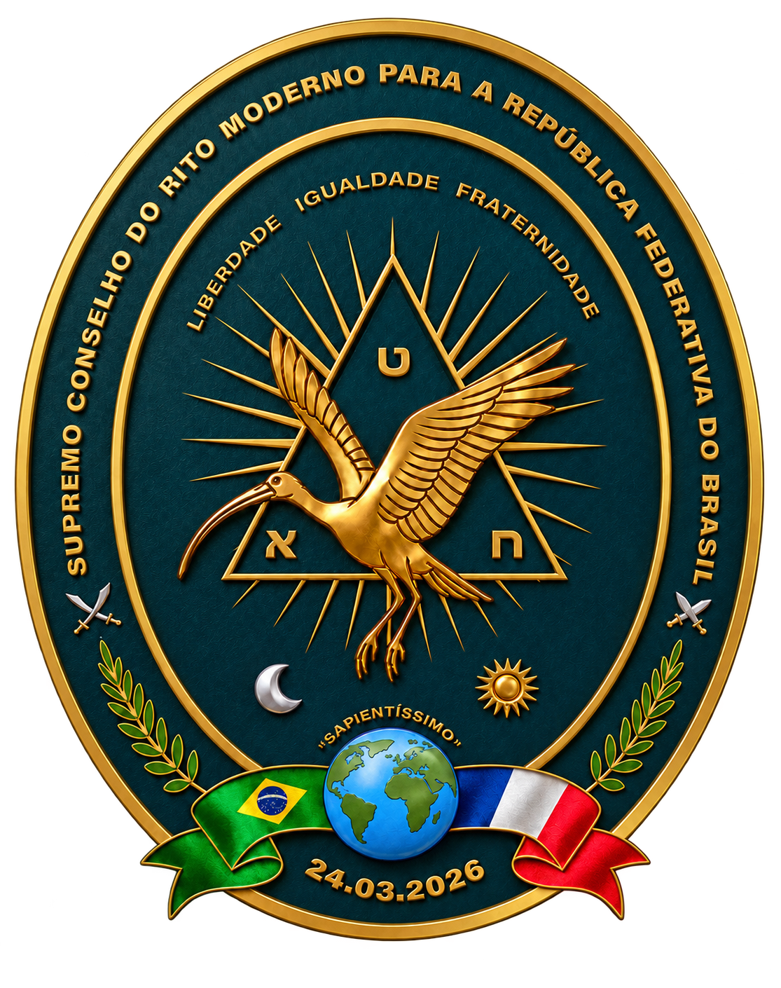 Brasão do Supremo Conselho do Rito Moderno